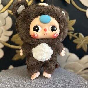 Adorable Brown and White Baby Three Sweet dreams Bear